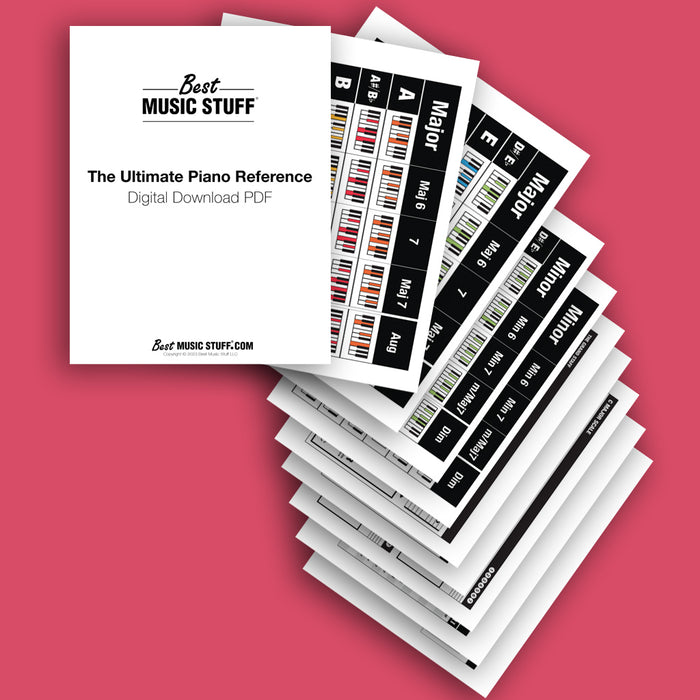 The Ultimate Piano Reference Poster (10 PAGE DOWNLOADABLE PDF)