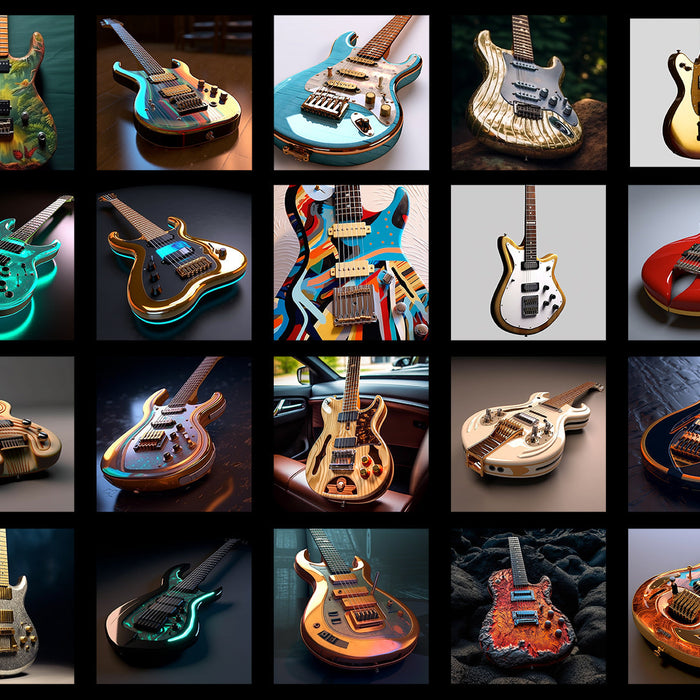 Unleashing Creativity: 20 Original Concept Guitar Designs Inspired by the Unexpected