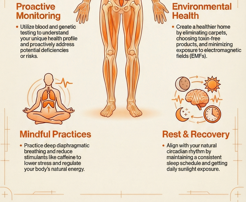 The Human Tune Poster (simple version) — A Guide to Full-Body Health (21 × 38 in)