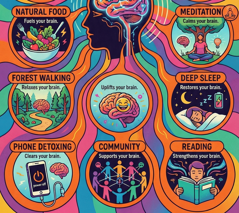 12 Ways to Boost Your Brain – 21 × 38 PNG Educational Poster (Double Poster Set!)