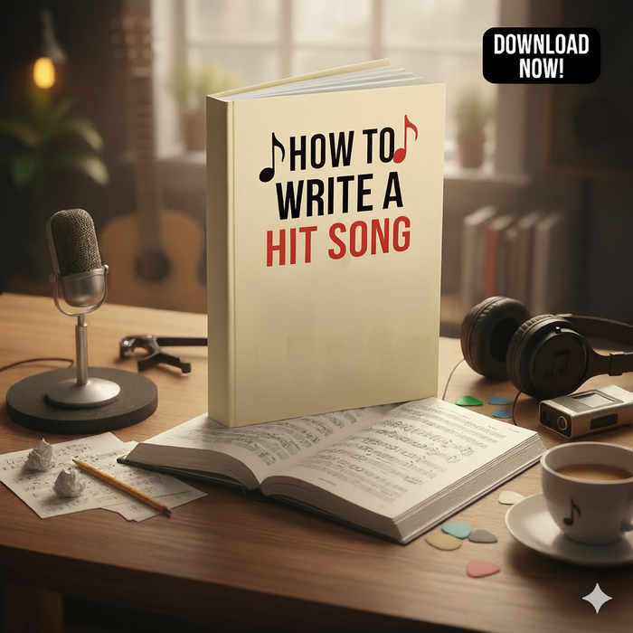 How to Write a Hit Song – Complete 10-Chapter Music Songwriting Masterclass PDF (100-Frame Lesson Plan)