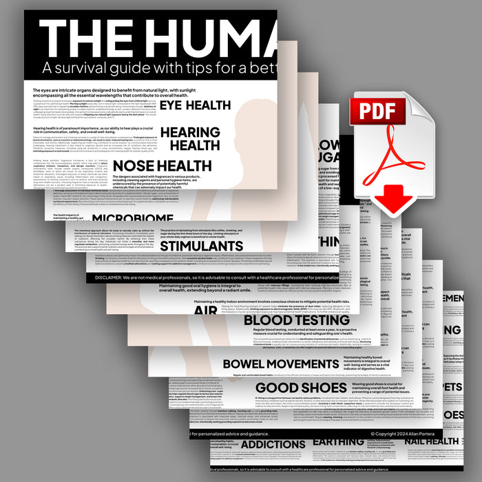 The Human Tune Poster (2 DOWNLOADABLE PDF FILES)