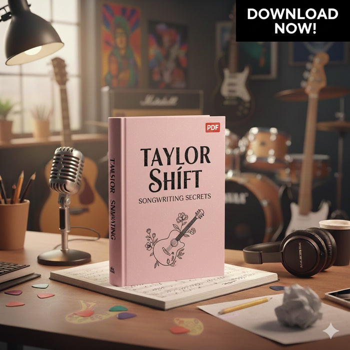 The Taylor Shift Songwriting Secrets – 101-Page Master Lesson (Instant Download)