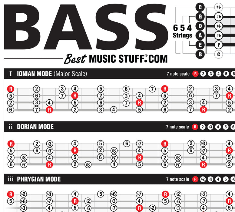 The Ultimate Bass Scale Chart – Remenyi House of Music