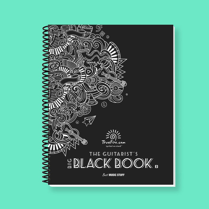 The Guitarist’s Big Black Book Manuscript Paper (10 Pack)