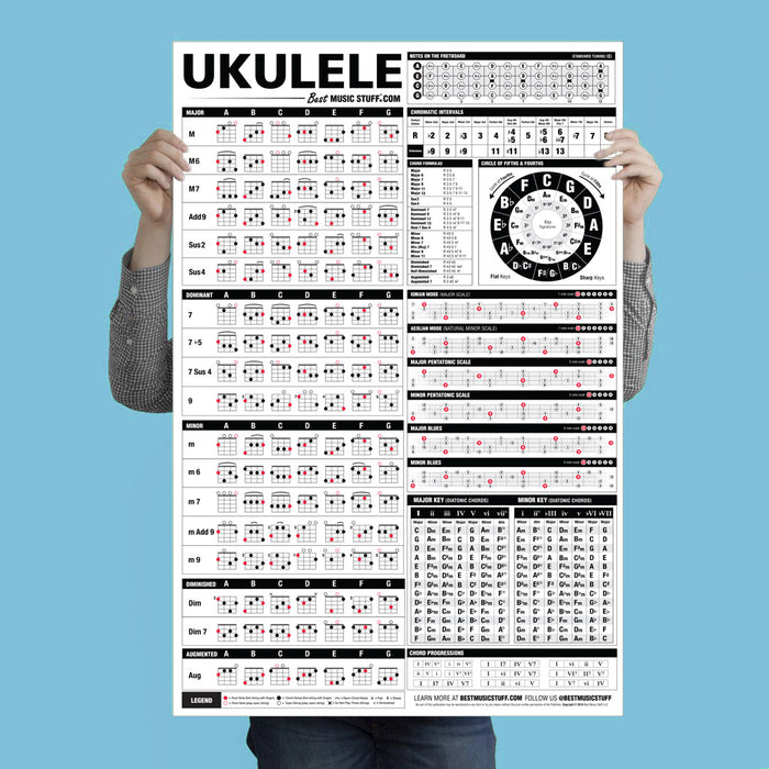The Ultimate Ukulele Reference Poster